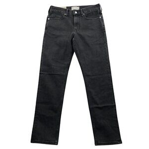 NWT Everlane Women's Organic Slim Fit Jeans 29x30 Black Denim Straight Leg